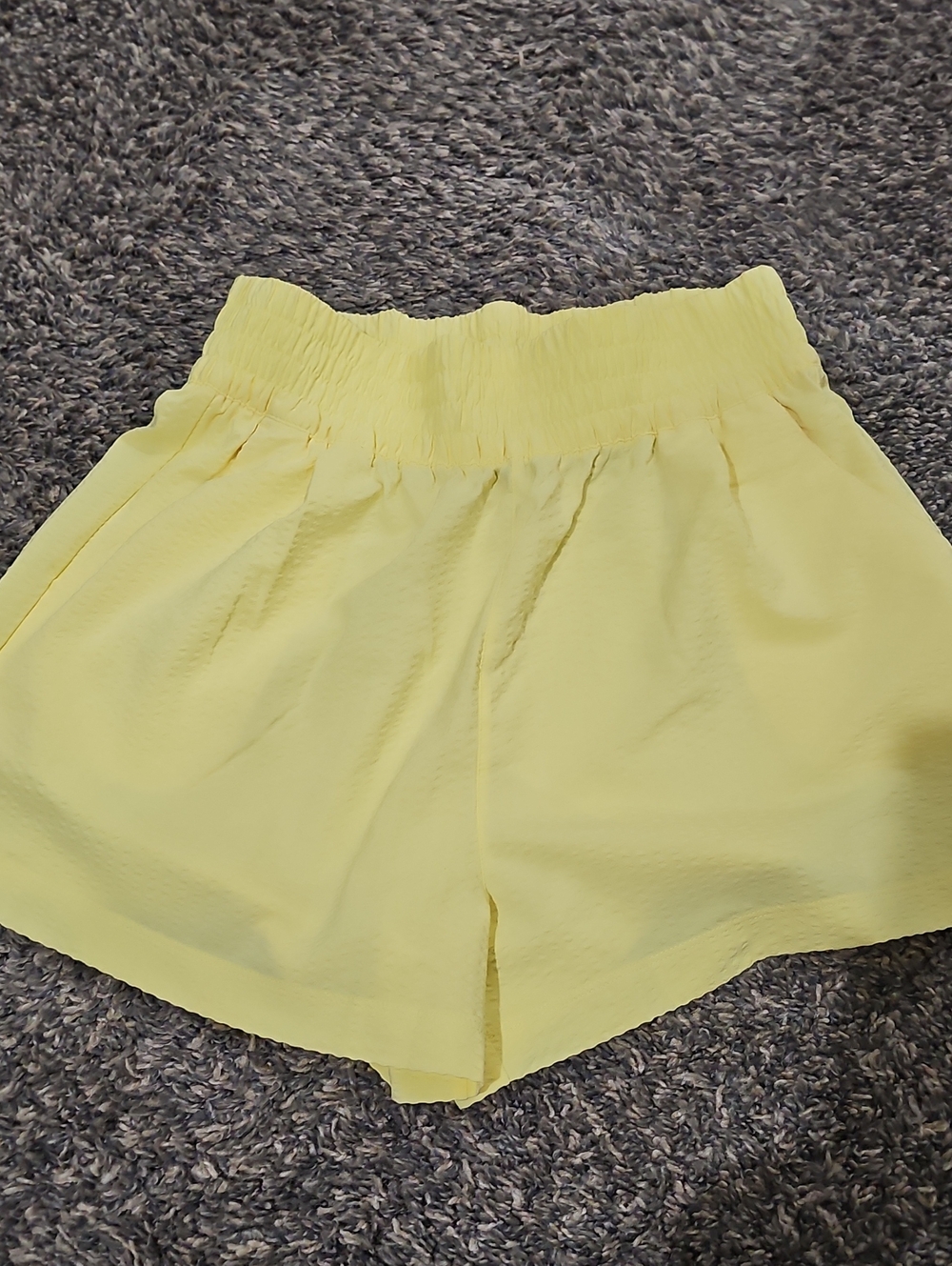 VUORI Villa Textured Short SUNLIGHT YELLOW